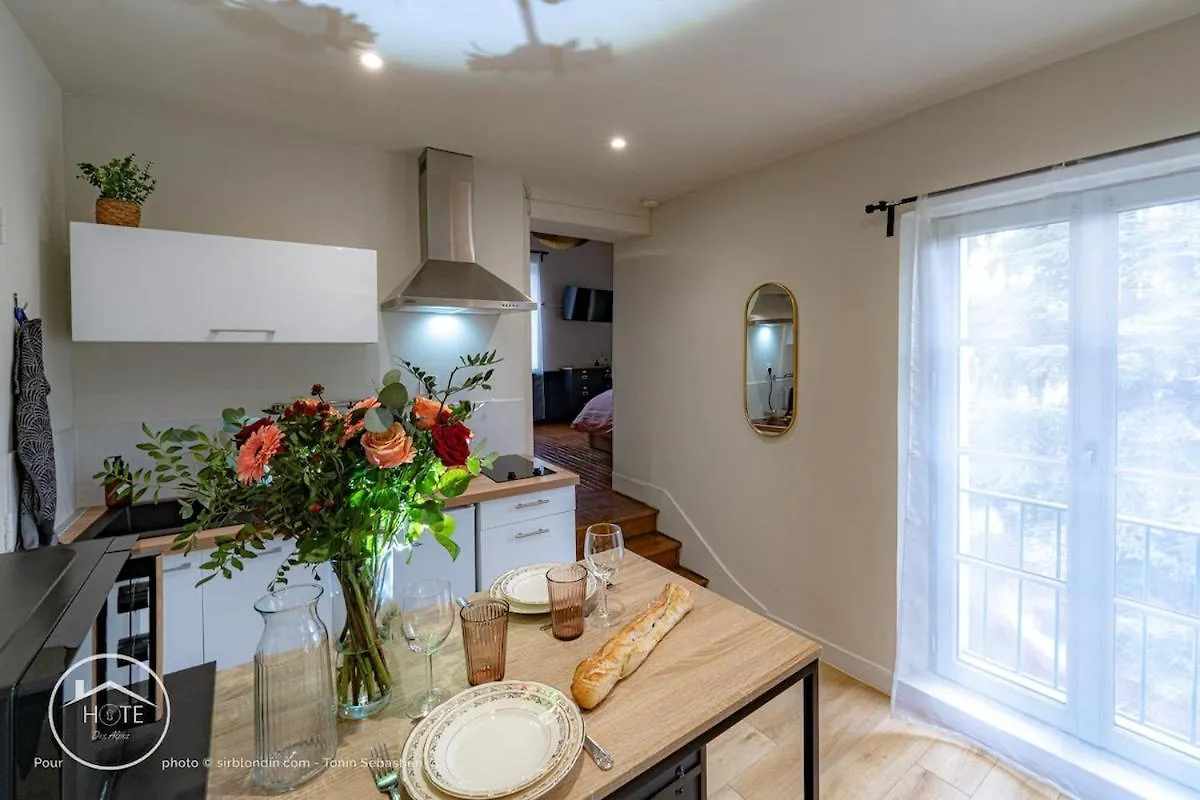 Apartment Romantic Suite Bellevue Et Parking Chambery